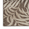 Nourison Garden Oasis GOA01 Mocha Area Rug T' R