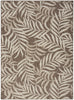 Nourison Garden Oasis GOA01 Mocha Area Rug Main Image
