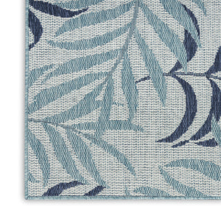 Nourison Garden Oasis GOA01 Blue Area Rug 
