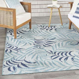 Nourison Garden Oasis GOA01 Blue Area Rug 