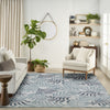 Nourison Garden Oasis GOA01 Blue Area Rug 
