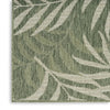 Nourison Garden Oasis GOA01 Green Ivory Area Rug 