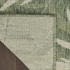 Nourison Garden Oasis GOA01 Green Ivory Area Rug 