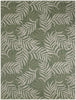 Nourison Garden Oasis GOA01 Green Ivory Area Rug 