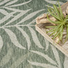 Nourison Garden Oasis GOA01 Green Ivory Area Rug 