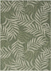 Nourison Garden Oasis GOA01 Green Ivory Area Rug 