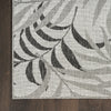 Nourison Garden Oasis GOA01 Grey Area Rug 