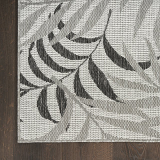 Nourison Garden Oasis GOA01 Grey Area Rug 