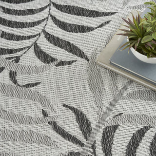 Nourison Garden Oasis GOA01 Grey Area Rug 