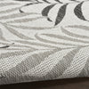 Nourison Garden Oasis GOA01 Grey Area Rug 