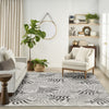 Nourison Garden Oasis GOA01 Grey Area Rug 