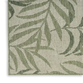Nourison Garden Oasis GOA01 Ivory Green Area Rug 