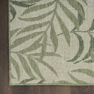 Nourison Garden Oasis GOA01 Ivory Green Area Rug 