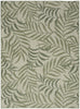 Nourison Garden Oasis GOA01 Ivory Green Area Rug 