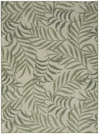 Nourison Garden Oasis GOA01 Ivory Green Area Rug 