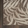 Nourison Garden Oasis GOA01 Mocha Area Rug 