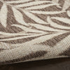 Nourison Garden Oasis GOA01 Mocha Area Rug 