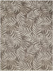 Nourison Garden Oasis GOA01 Mocha Area Rug 