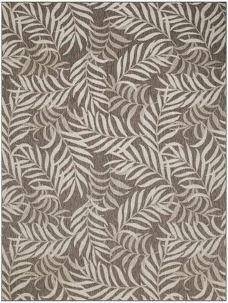 Nourison Garden Oasis GOA01 Mocha Area Rug 