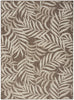 Nourison Garden Oasis GOA01 Mocha Area Rug 