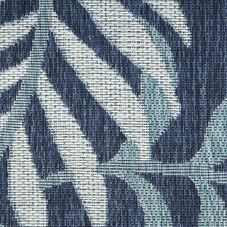 Nourison Garden Oasis GOA01 Navy Area Rug 