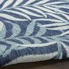 Nourison Garden Oasis GOA01 Navy Area Rug 
