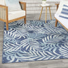 Nourison Garden Oasis GOA01 Navy Area Rug 