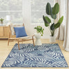 Nourison Garden Oasis GOA01 Navy Area Rug 