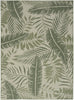 Nourison Garden Oasis GOA02 Ivory Green Area Rug Main Image
