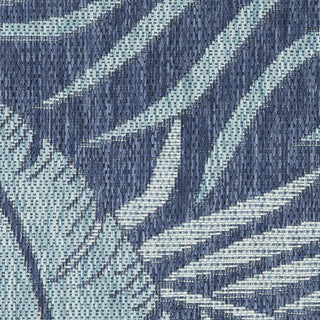 Nourison Garden Oasis GOA02 Navy Area Rug Swatch Image