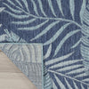 Nourison Garden Oasis GOA02 Navy Area Rug Corner Image