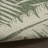 Nourison Garden Oasis GOA02 Green Ivory Area Rug 