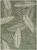 Nourison Garden Oasis GOA02 Green Ivory Area Rug 