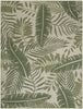 Nourison Garden Oasis GOA02 Ivory Green Area Rug 