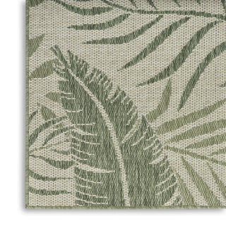 Nourison Garden Oasis GOA02 Ivory Green Area Rug 