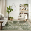 Nourison Garden Oasis GOA02 Ivory Green Area Rug 