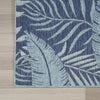 Nourison Garden Oasis GOA02 Navy Area Rug 
