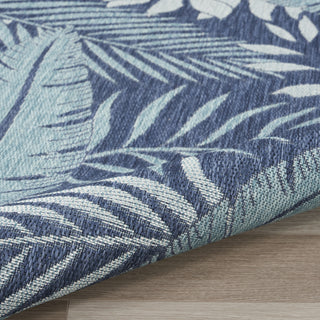 Nourison Garden Oasis GOA02 Navy Area Rug 