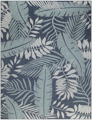 Nourison Garden Oasis GOA02 Navy Area Rug 