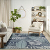 Nourison Garden Oasis GOA02 Navy Area Rug 