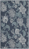 Nourison Garden Oasis GOA03 Navy Area Rug main image