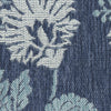 Nourison Garden Oasis GOA03 Navy Area Rug Swatch Image