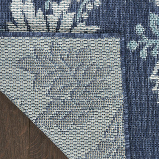Nourison Garden Oasis GOA03 Navy Area Rug 