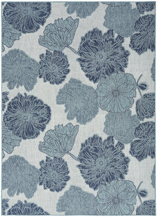 Nourison Garden Oasis GOA04 Blue Area Rug Main Image