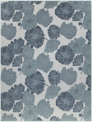 Nourison Garden Oasis GOA04 Blue Area Rug Main Image