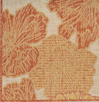 Nourison Garden Oasis GOA04 Coral Area Rug T' R