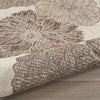 Nourison Garden Oasis GOA04 Natural Area Rug Corner Image
