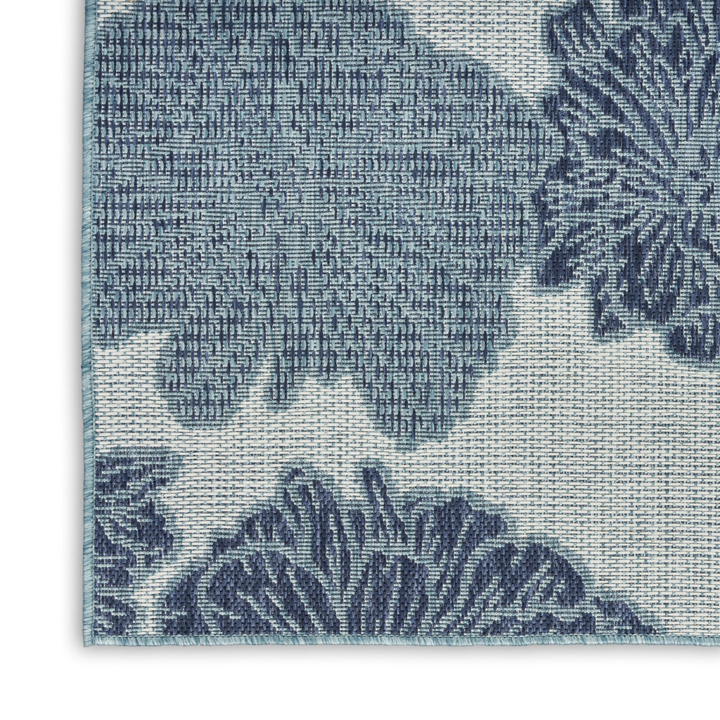 Nourison Garden Oasis GOA04 Blue Area Rug 