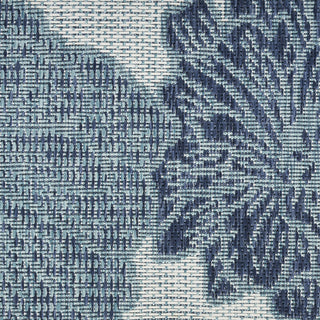 Nourison Garden Oasis GOA04 Blue Area Rug 