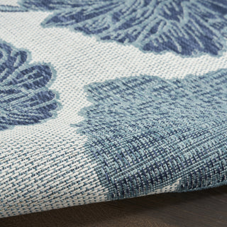 Nourison Garden Oasis GOA04 Blue Area Rug 